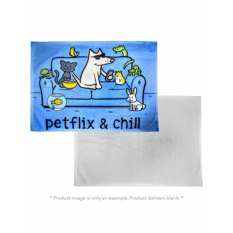 Sublimation Fleece Baby Blanket Thumbnail