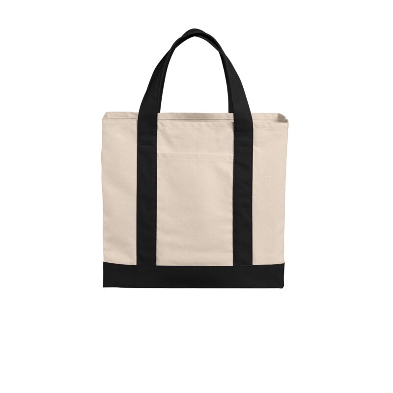 Cotton Canvas Two Tone Tote Thumbnail