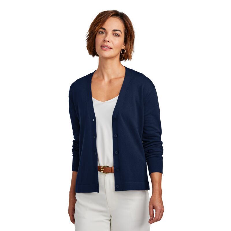 Women's Cotton Stretch Cardigan Sweater Thumbnail