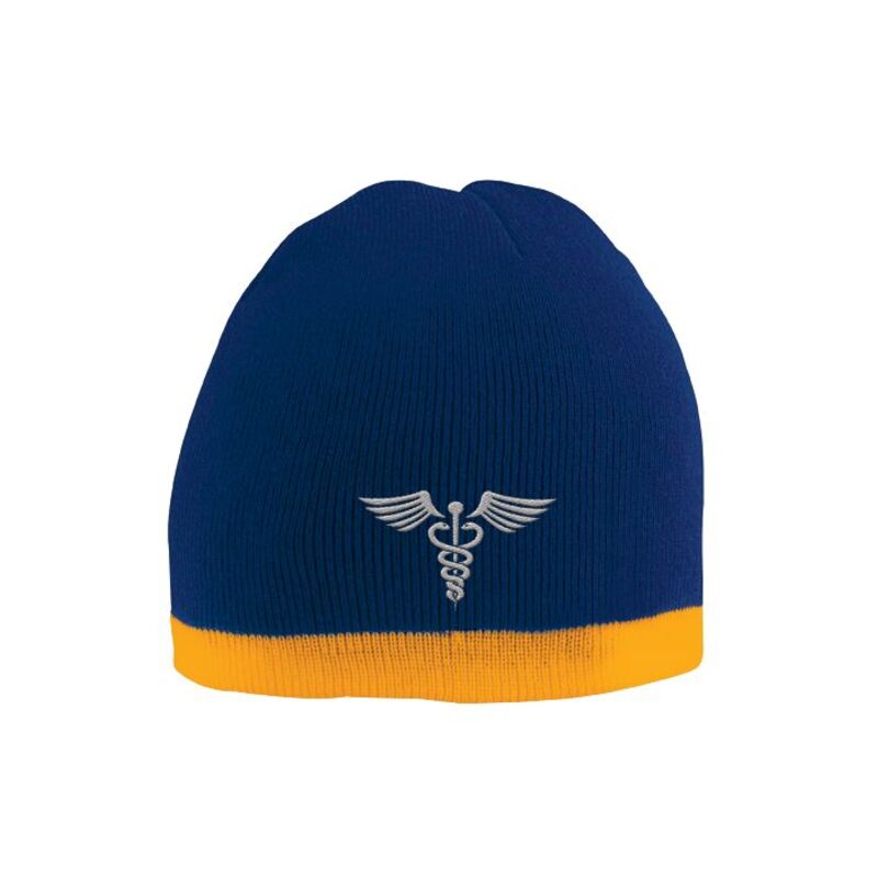 Two-Tone Knit Beanie Thumbnail