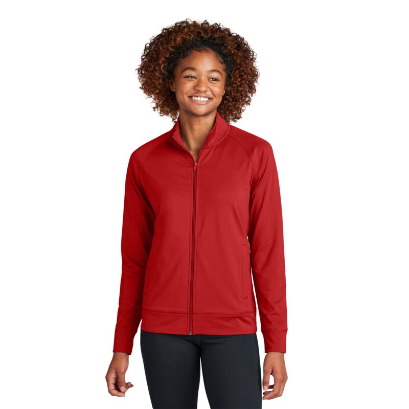 Women's Sport Wick ® Stretch Full Zip Cadet Jacket Thumbnail