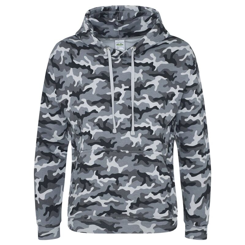Unisex Camo Hooded Sweatshirt Thumbnail