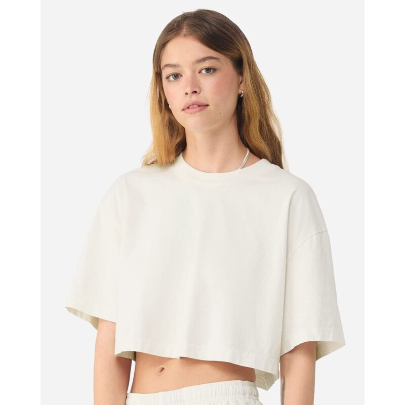 Women's Garment-Dyed Cropped Tee Thumbnail