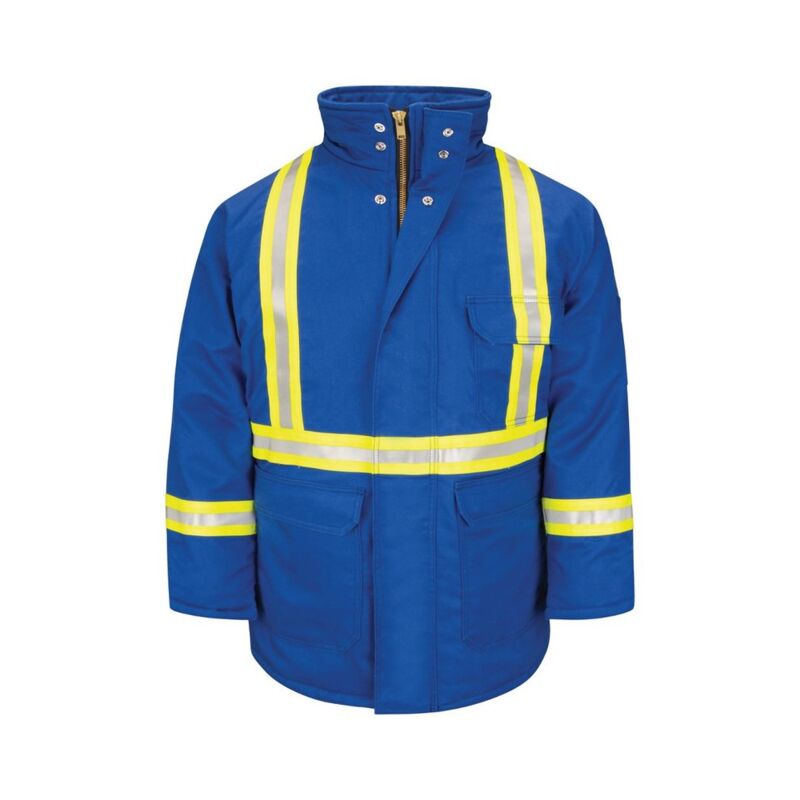 Men's Deluxe Parka With Reflective Trim - EXCEL FR® ComforTouch Thumbnail