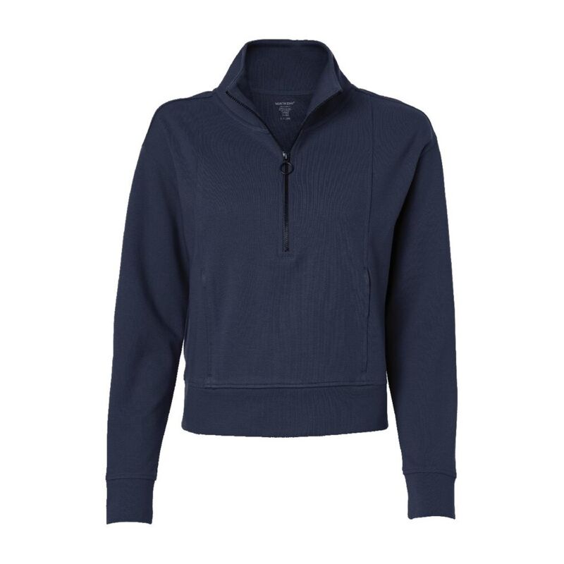 Women's Mantra Half-Zip Ottoman Pullover Thumbnail