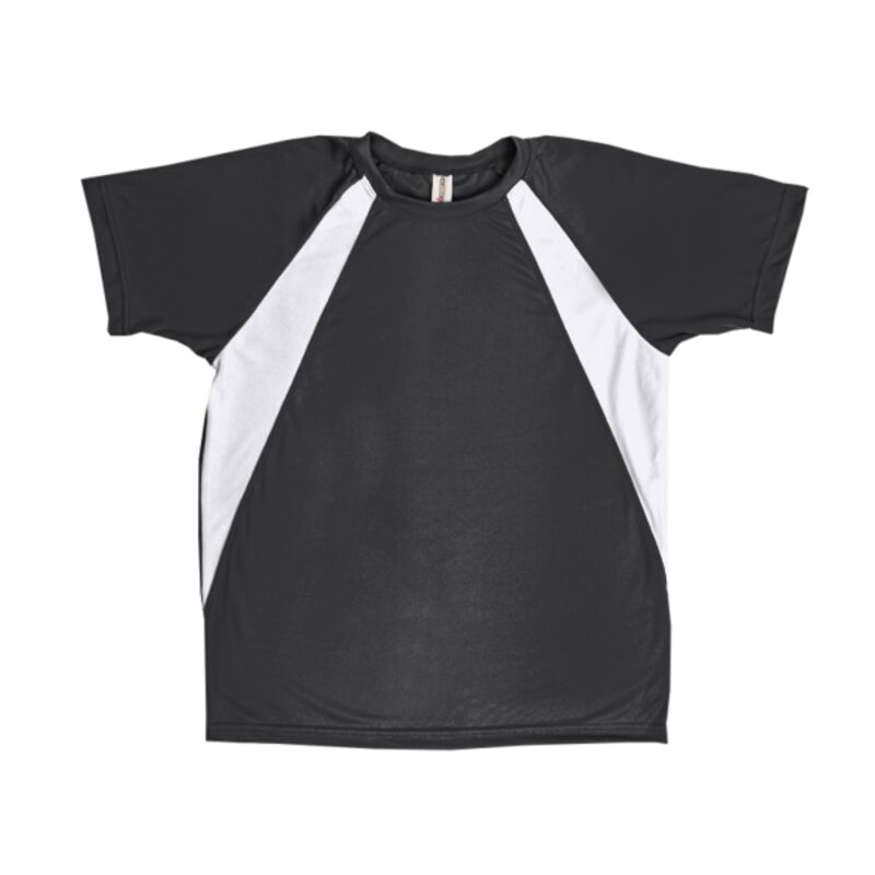 AJ824 Men's Raglan Colorblock Tee Thumbnail