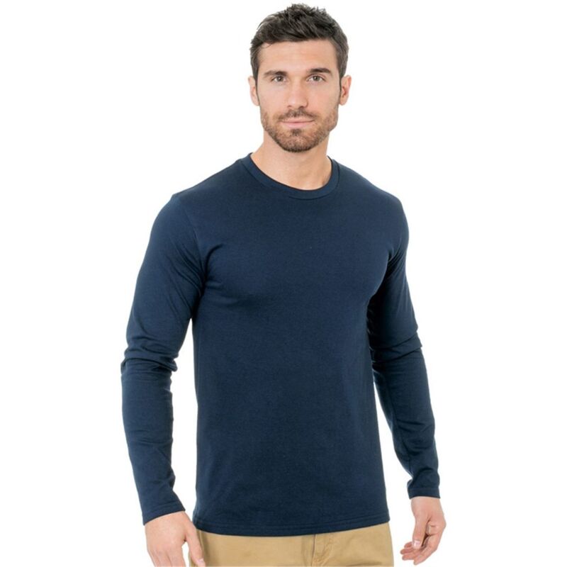 Unisex Fine Jersey Long Sleeve T-Shirt Thumbnail