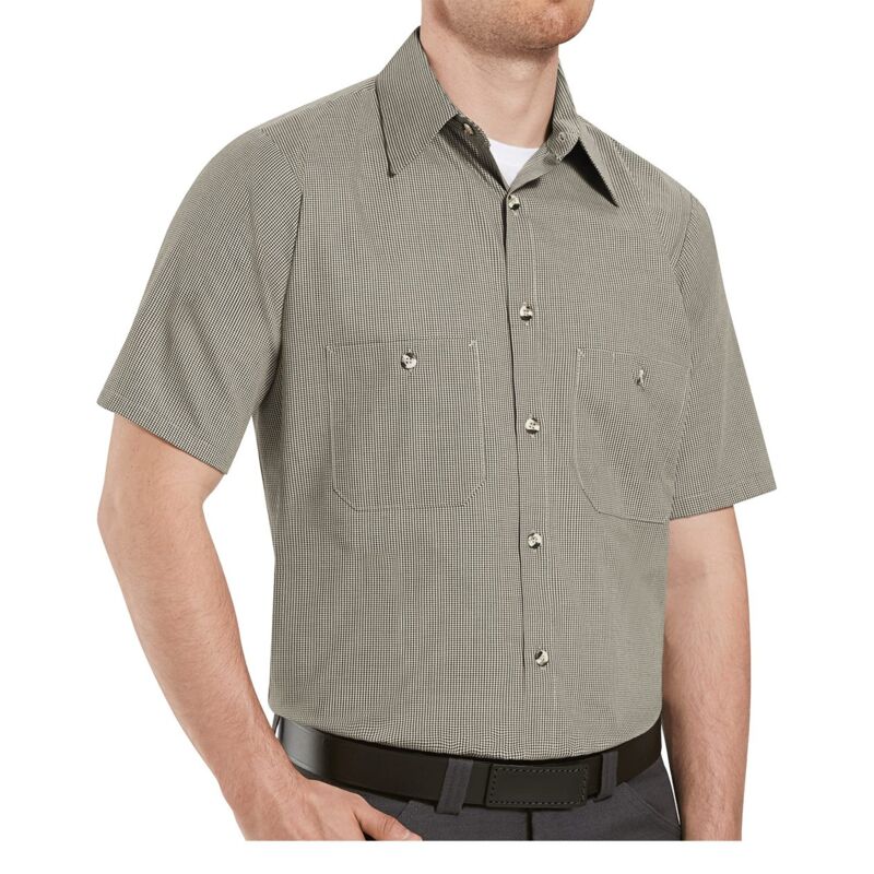 Men's Tall Premium Short Sleeve Work Shirt Thumbnail