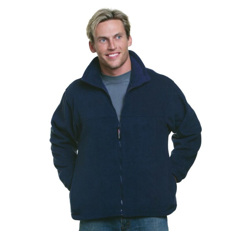 Men's USA-Made Full-Zip Fleece Jacket Thumbnail
