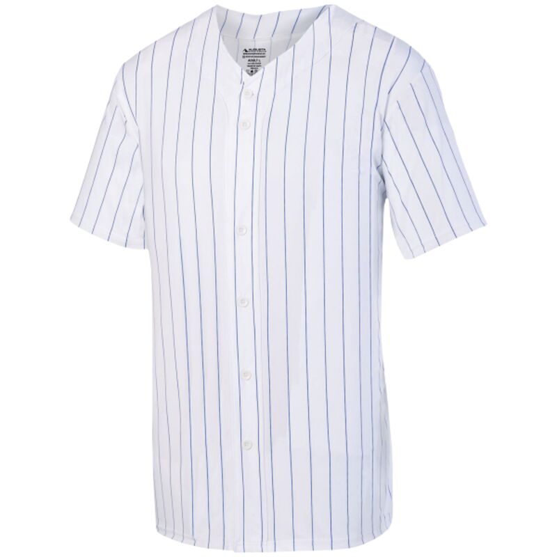 Youth Pinstripe Full-Button Jersey Thumbnail