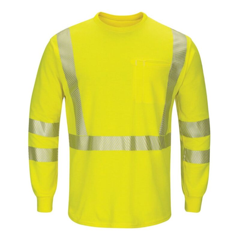 Men's Hi-Visibility Lightweight Long Sleeve T-Shirt Thumbnail
