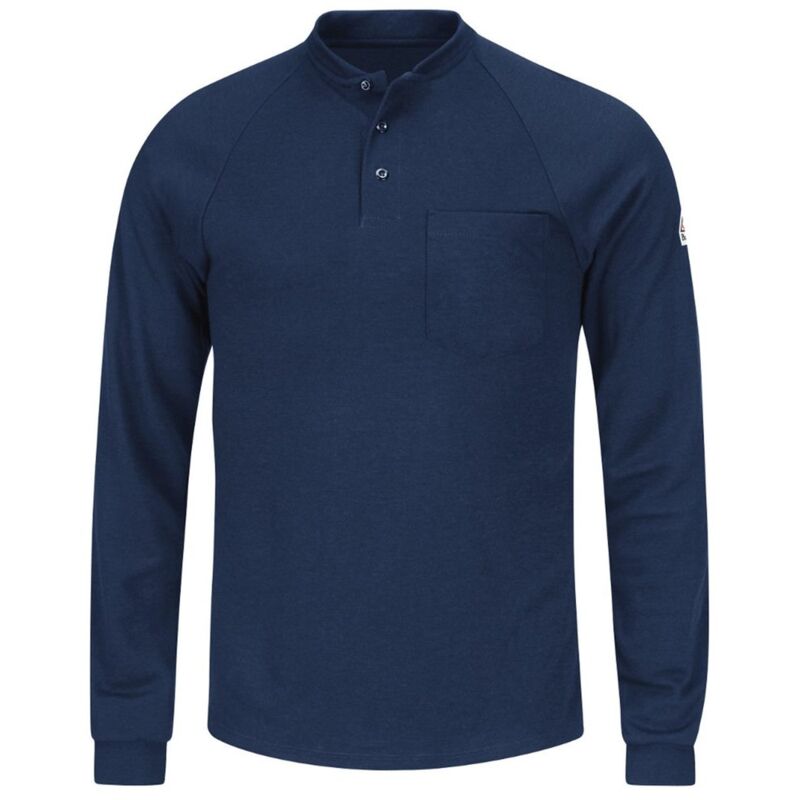 Men's Long Sleeve Henley Shirt- CoolTouch®2 Thumbnail