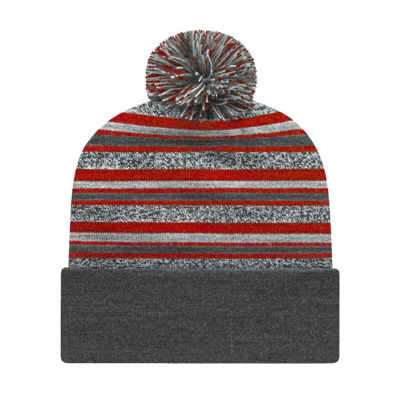 USA-Made Striped Beanie Thumbnail