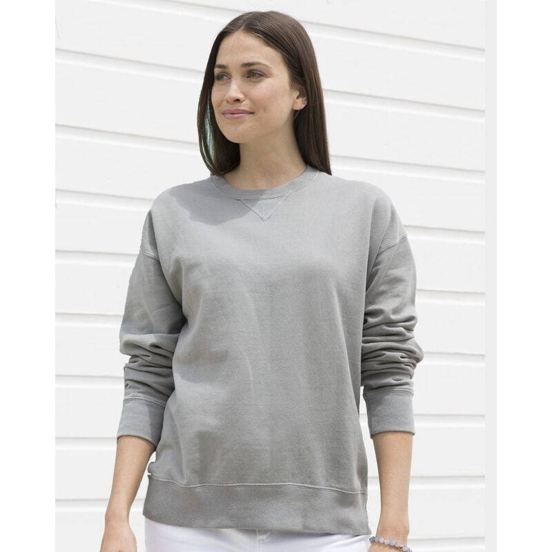 Garment-Dyed Unisex Crewneck Sweatshirt Thumbnail