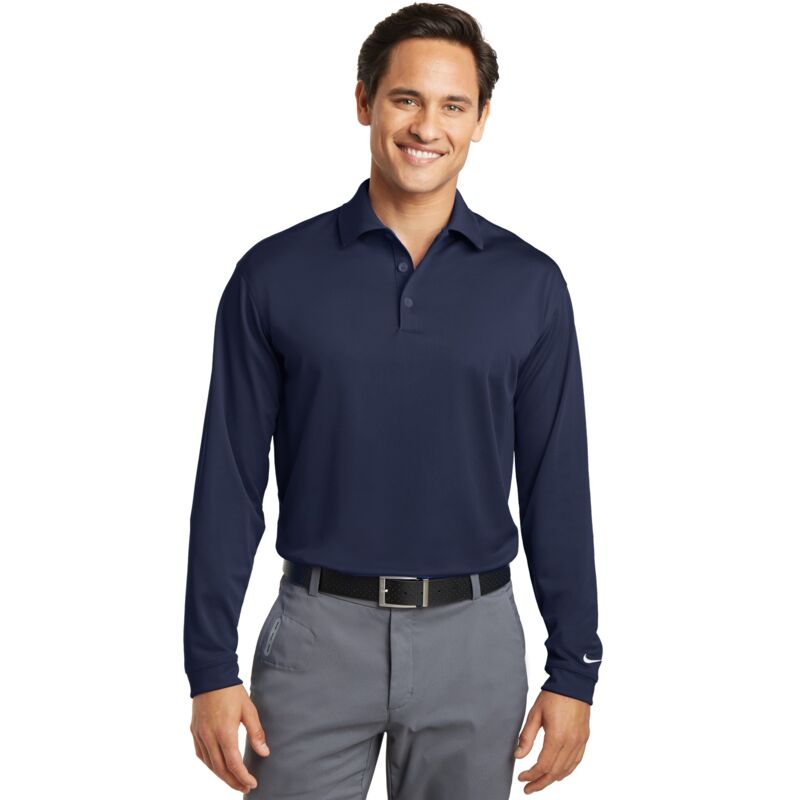 Golf Long Sleeve Dri FIT Stretch Tech Polo Thumbnail