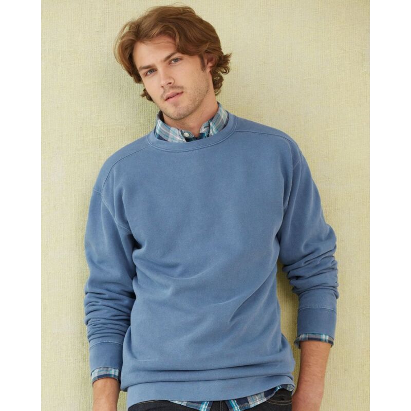 Garment Dyed Ringspun Crewneck Sweatshirt Thumbnail
