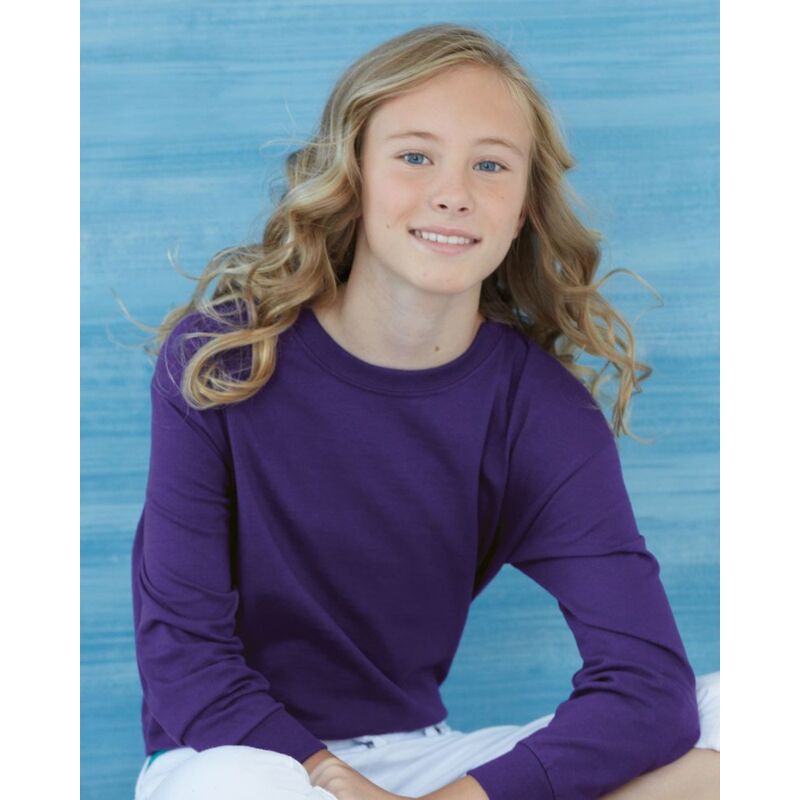 Heavy Cotton Youth Long Sleeve T-Shirt Thumbnail