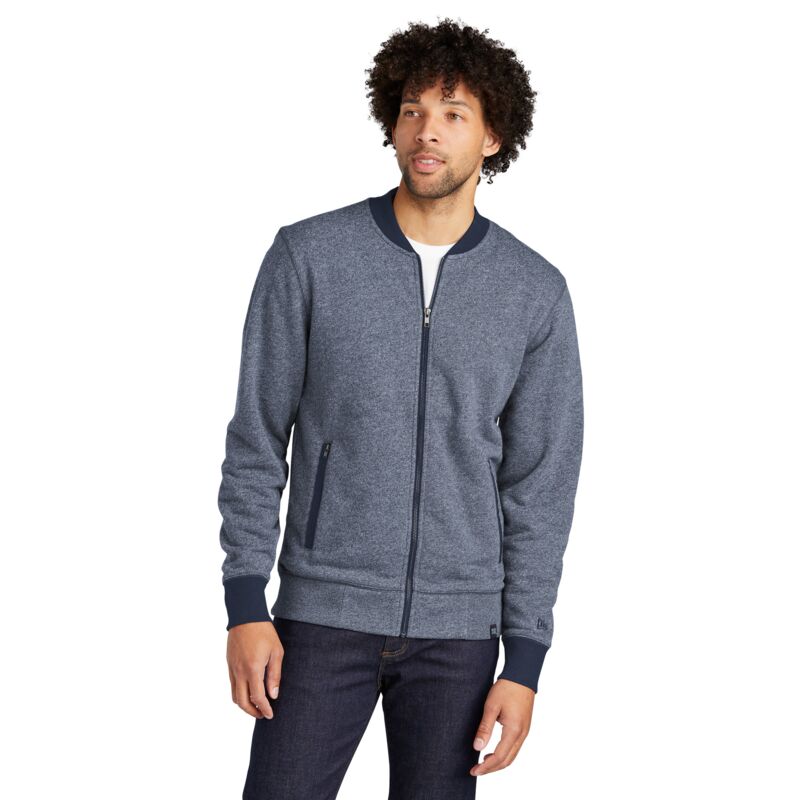 ® French Terry Baseball Full Zip Thumbnail