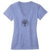 Women's Triblend Deep V-neck Tee Thumbnail